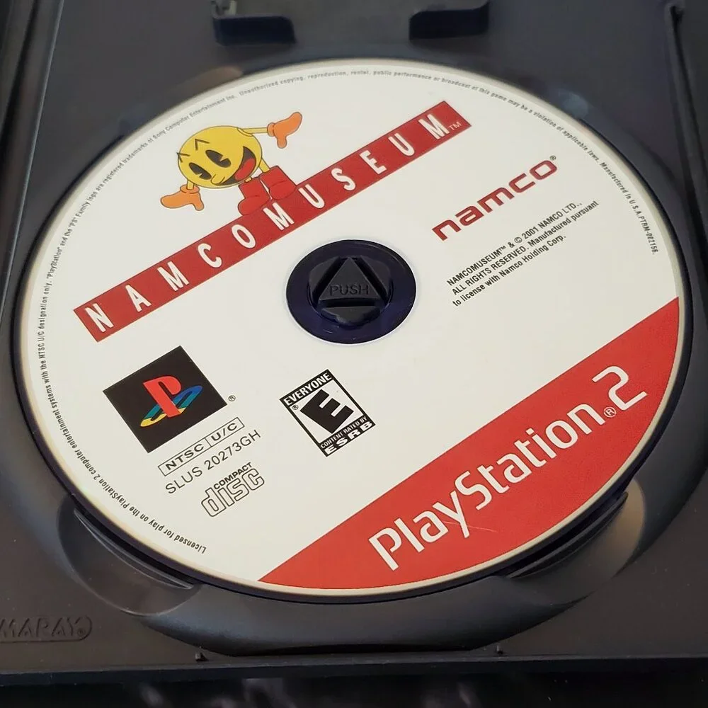Playstation 2 Namco Museum Greatest Hits CIB Sony PS2 Pac-Man, Pole Position..